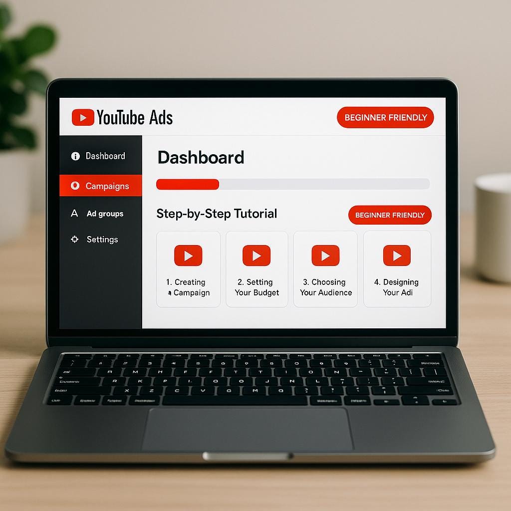 YouTube Ads Guide for Beginners | Video Marketing Ebook | YouTube Advertising PDF