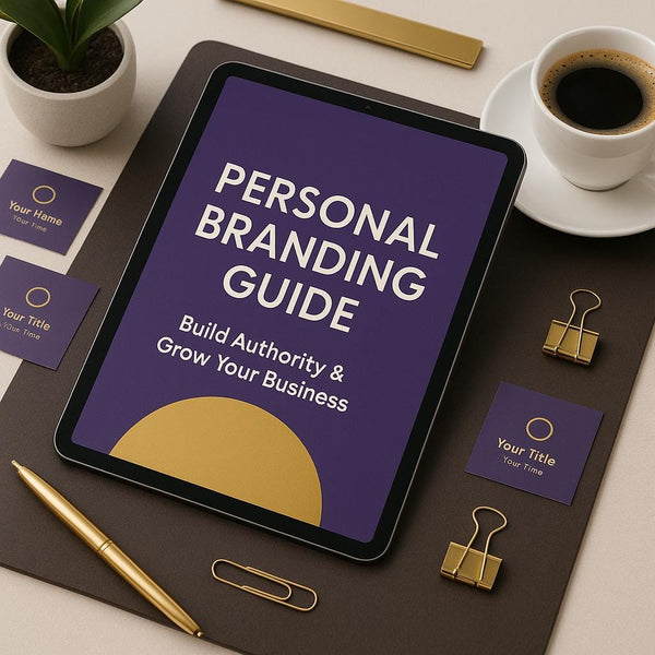Personal Branding Guide | Build Authority Without Showing Face | Introvert Entrepreneur Ebook