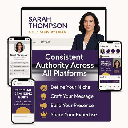 Personal Branding Guide | Build Authority Without Showing Face | Introvert Entrepreneur Ebook