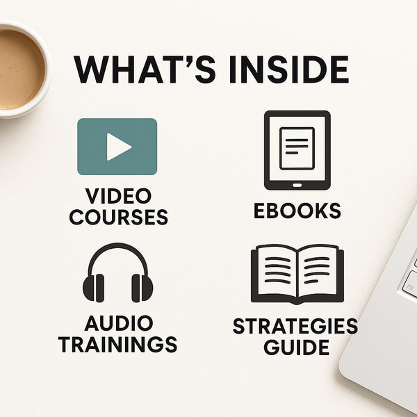 Ultimate Etsy Business Bundle | Video Courses + Ebooks | Complete Training Package | Instant Download